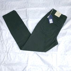 Brand New Universal Thread Size 4 Green High Rise Skinny Jeans